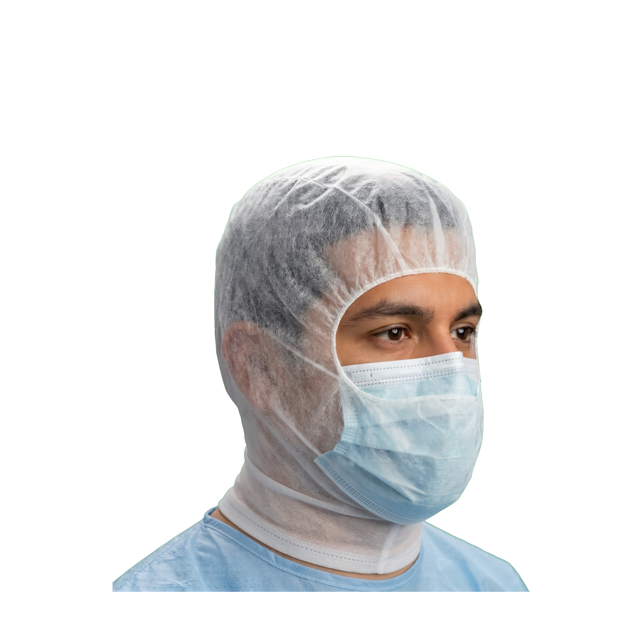 Hood-style hairnet